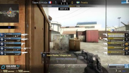 IOS Pantamera - EnVyUs vs Fnatic - Demi-Finale - Nuke