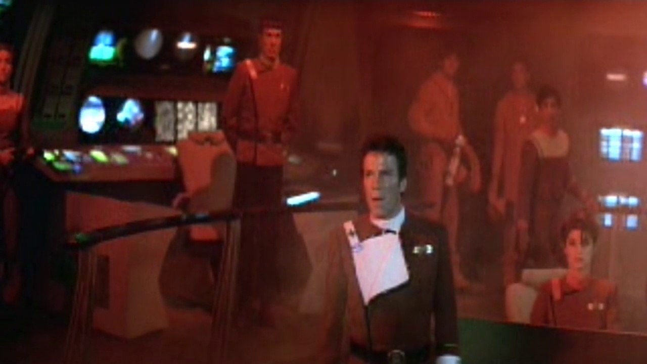 Star Trek II Borg vs Kirk