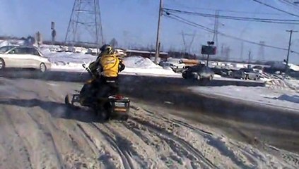 Randonnée motoneige 07.02.2015 vidéo 15