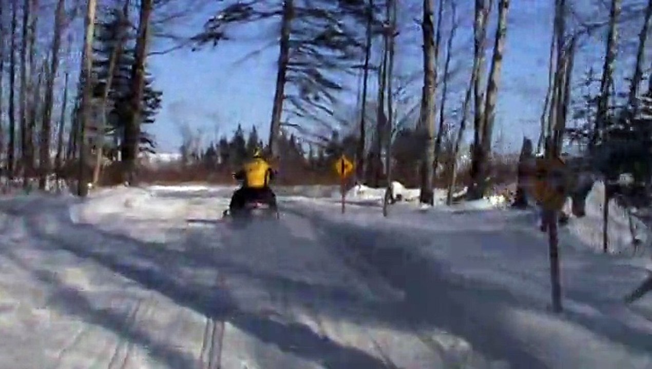 Randonnée motoneige 07.02.2015 vidéo 16