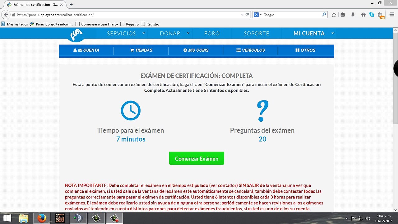 Certificado Completo