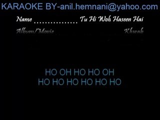TU HI WO HASEEN HAI KARAOKE-MD.RAFI-KHWAB
