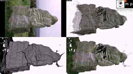 Carnoët, la vallée des Saints 3D - Sant Karanteg - openMVG and CMPMVS