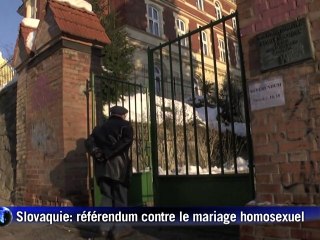 Slovaquie: le référendum contre le mariage homosexuel invalide