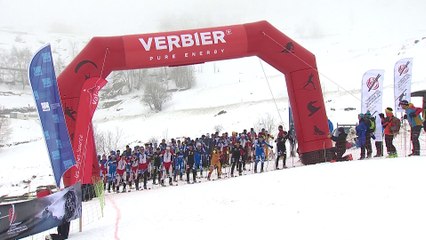Championnat du monde de ski alpinisme - Verbier - 7 fevrier - vertical