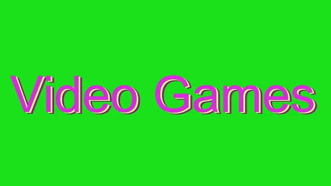 How to Pronounce Video Games