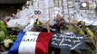 Muestras de solidaridad un mes después de los atentados que conmocionaron Francia