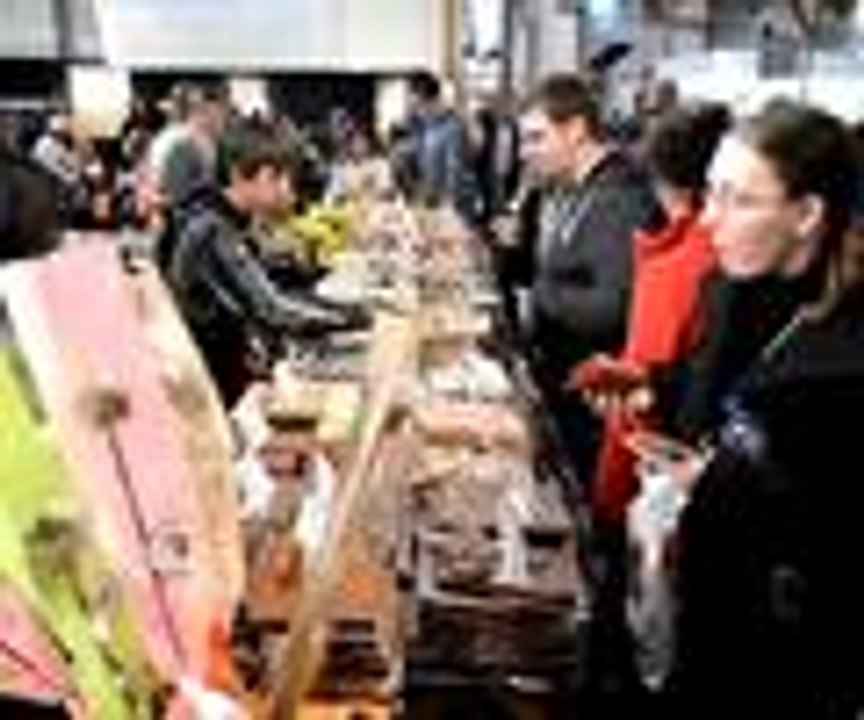 Çikolata fuarı, ziyaretçi akınına uğradı