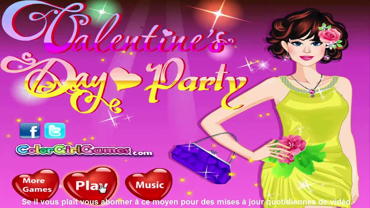 Jour Jeux ► Valentines Saint Valentin Prep Dress Up Game