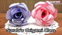 Origami - Beautiful Rose / 종이접기 - 아름다운 장미 (Paper Crafts)