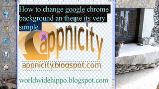how to change google backround