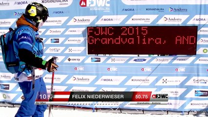 FJWC15 - Run of Gerard Garcia(ESP) in Grandvalira (AND)
