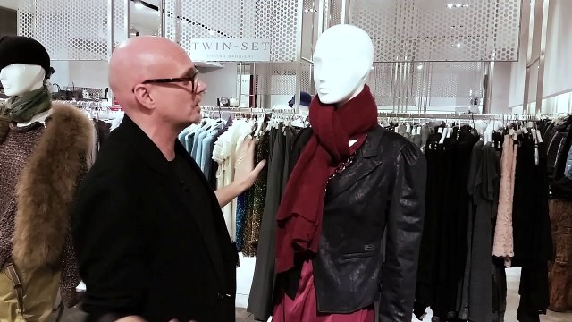 CRISTIANO GATTO - LA MODA CON LA m MINUSCOLA! Sciarpa messa giusta