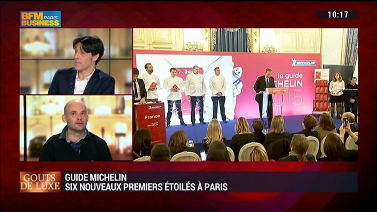 Les nouveaux étoilés du Guide Michelin 2015 à Paris: Guillaume Iskandar, David Toutain et Julien Boscus (2/5) - 08/02