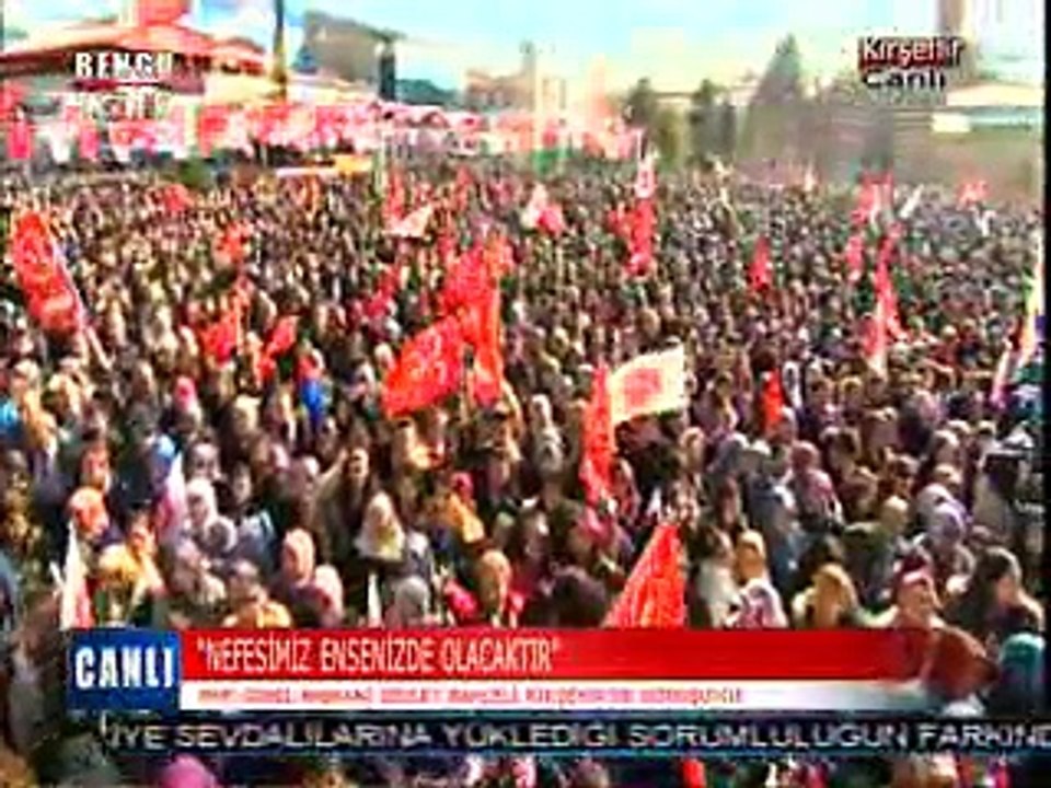 MHP KIRŞEHİR "NEFESİMİZ ENSENİZDE OLACAKTIR" MİTİNGİ - 08.02.2015