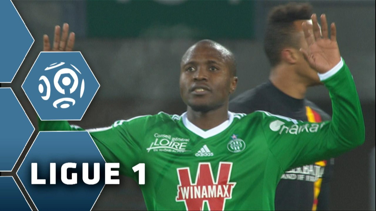 But Landry N'GUEMO (18ème) / AS Saint-Etienne - RC Lens (3-3) - (ASSE - RCL) / 2014-15
