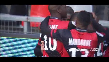 Goal Levêque - Guingamp 1-0 Monaco - 08-02-2015