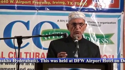 Mazahiya Mushaira - Session 1 - Khamakha Hyderabadi