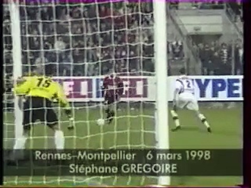 28/03/98 : Stéphane Grégoire (89') : Rennes - Montpellier (2-0)
