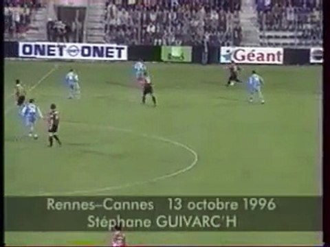 13/10/96 : Stéphane Guivarc'h (42') : Rennes - Cannes (3-0)