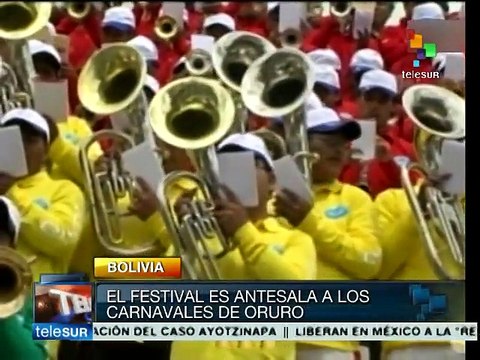 Bolivia: inicia en Oruro temporada de carnaval con Festival de Bandas