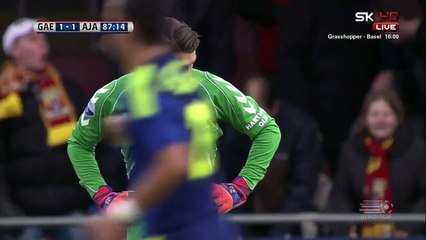 Wesley Verhoek & Mickey van der Hart 1:2 Epic Fail | Go Ahead Eagles - Ajax 08.02.2015 HD