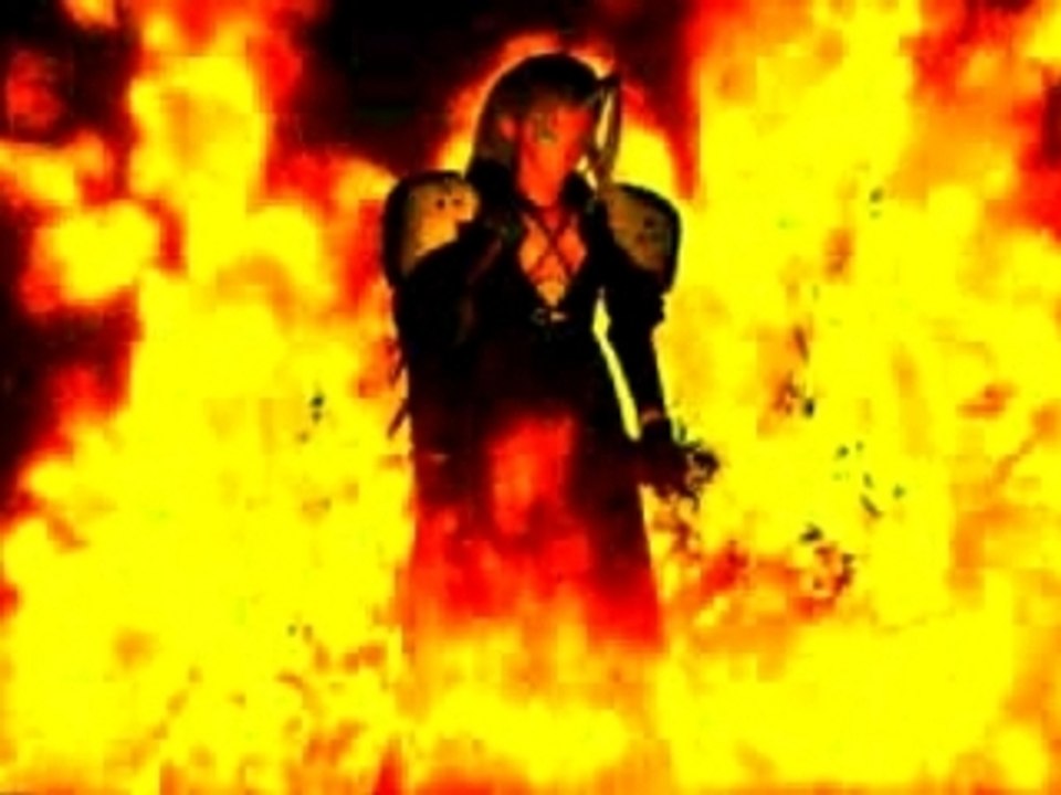 Sephiroth in Flames