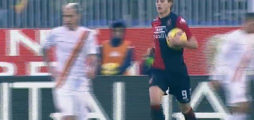 Goal M'Poku P. - Cagliari 1 - 2  AS Roma - Serie A - 08/02/2015