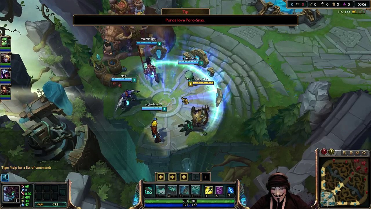 Crazy Kata play Maokai @ Top - 2-5