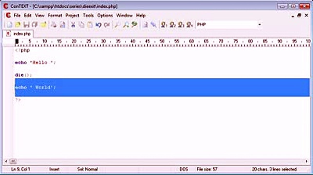 29 - die and exit Functions