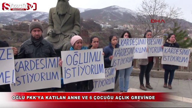Oğlu PKK'ya katılan annenin isyanı