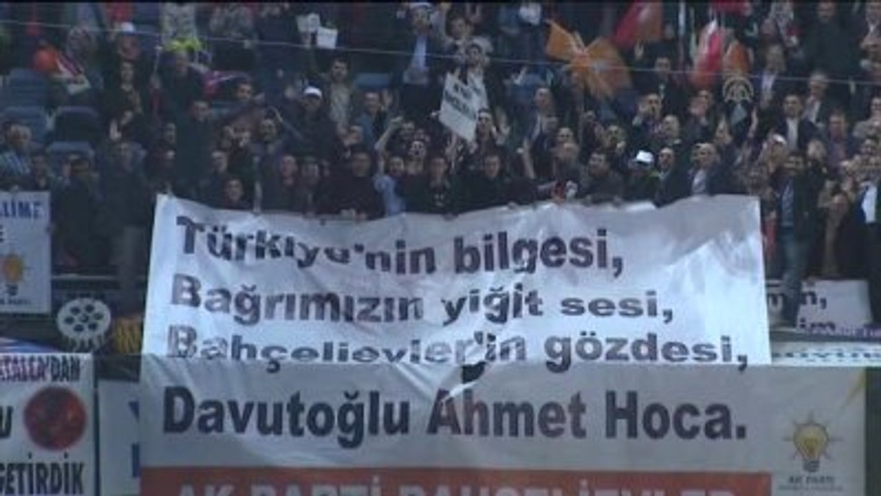 Başbakan Davutoğlu, AK Parti İstanbul 5. Olağan İl Kongresi'ne Konuştu