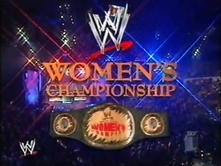 Women's Championship: Trish Stratus (c) vs. Jacqueline vs. Molly Holly