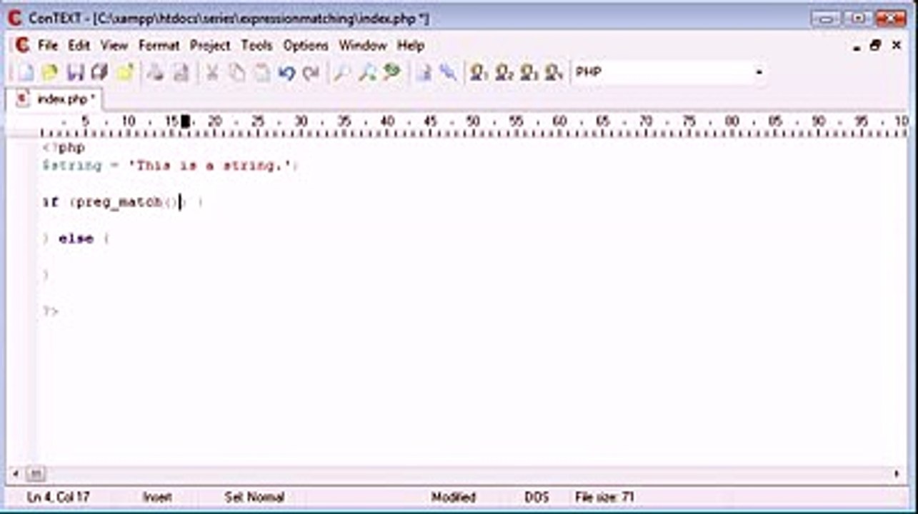 44 - Expression Matching