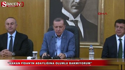 Erdoğan'dan Hakan Fidan açıklaması