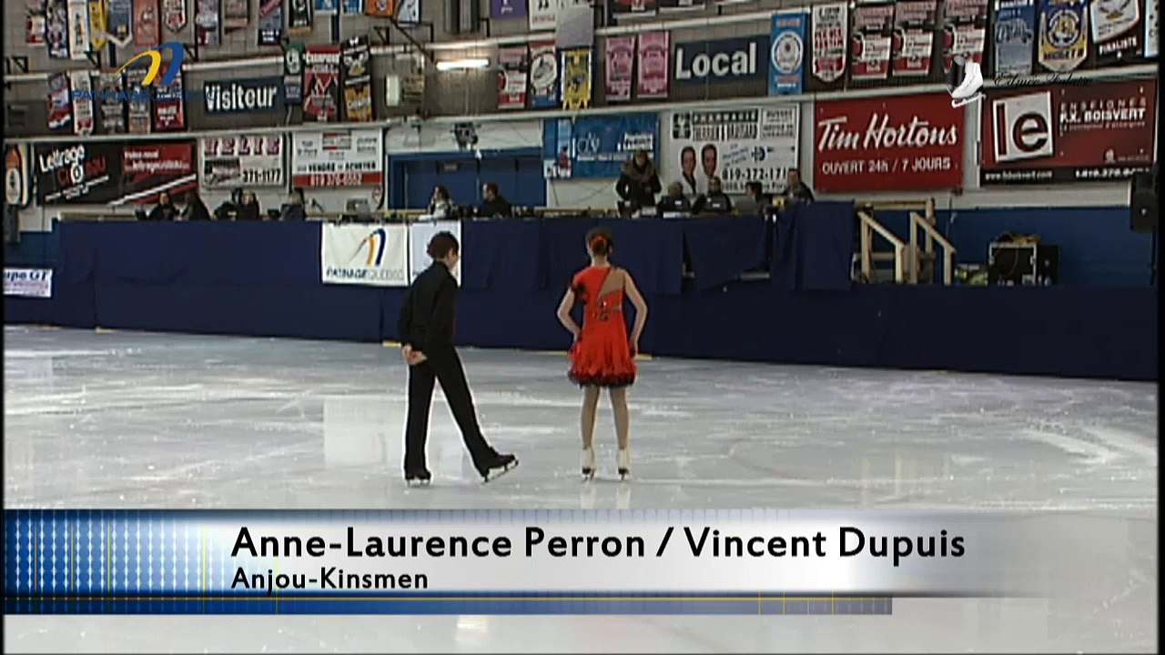 Rosalie Cusson / David Vasii - Pré-juvénile Danse B Danses sur tracé 1 (REPLAY)