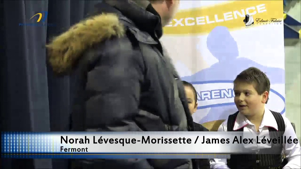 Lily Santerre / Nicolas Gosselin - Pré-juvénile Danse B Danses sur tracé 1 (REPLAY)