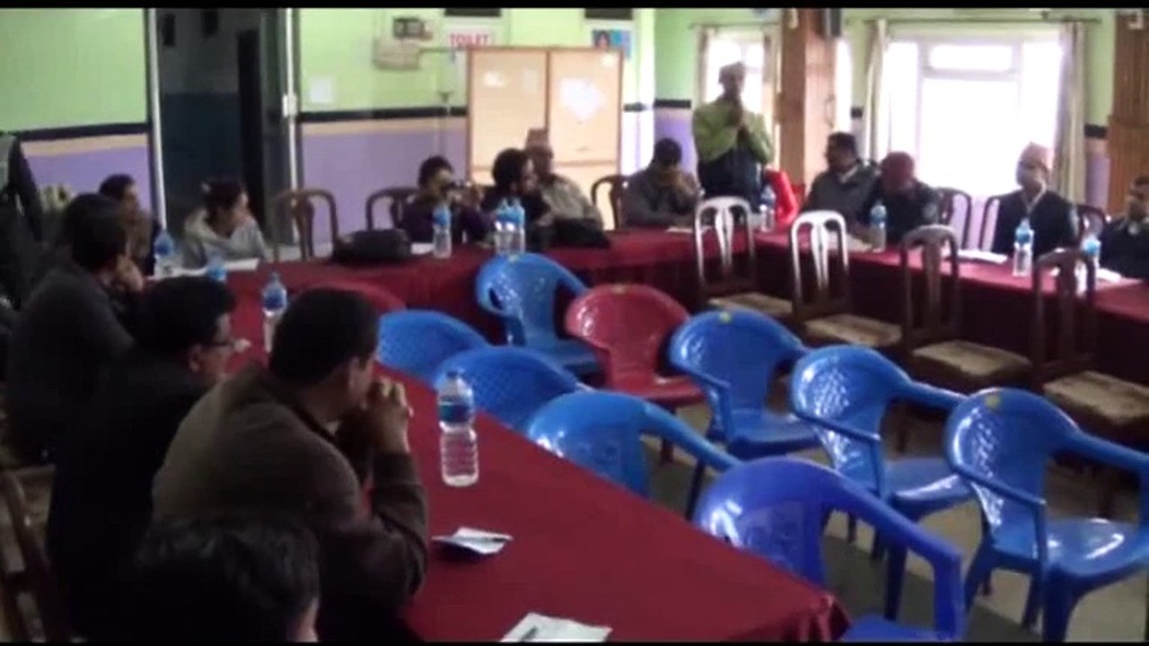 Interaction program in chitwan, Feb 08