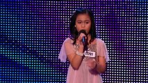 Arisxandra Libantino stuns singing One Night Only Week 1 Auditions Britains Got Talent 2013