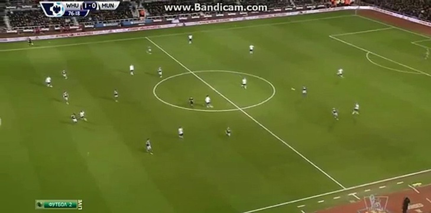 Falcao Goal west ham man united