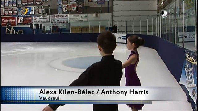 Rosalie Cusson / David Vasii - Pré-juvénile Danse B Danses sur tracé 2 (REPLAY)