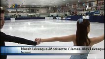 Norah Lévesque‐Morissette / James‐Alex Lévesque - Pré-juvénile Danse B Danses sur tracé 2 (REPLAY)