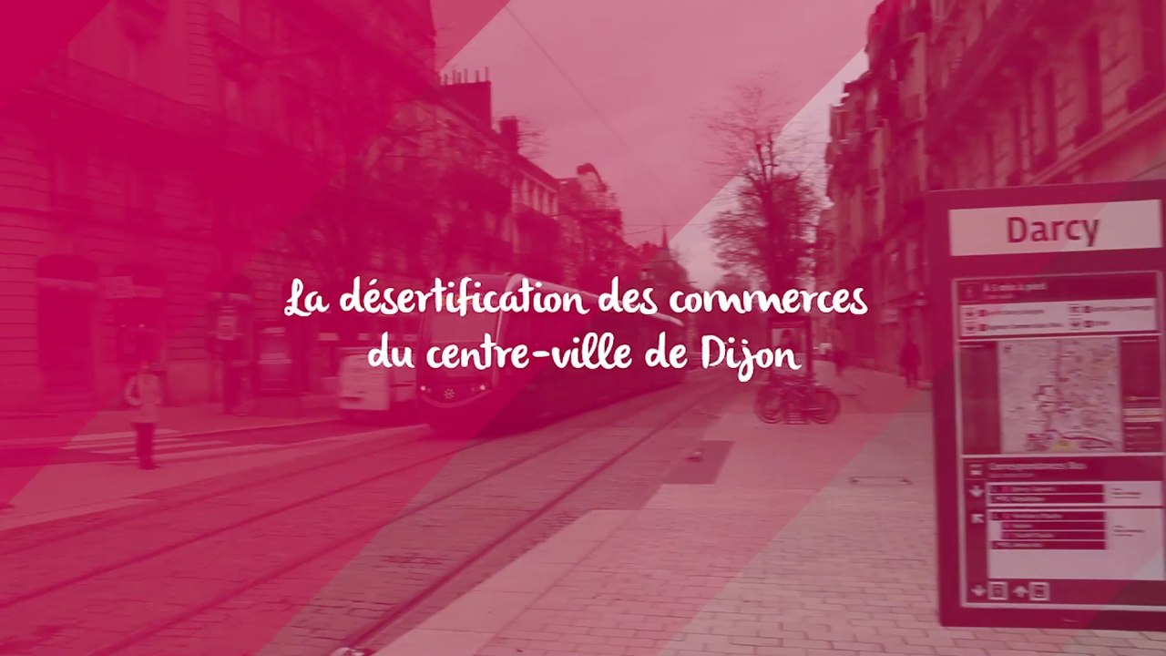 Emission "Dijon et vous" - "La désertification des commerces du centre ville de Dijon"