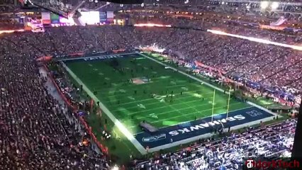 Un timelapse du spectacle de Katy Perry (Super Bowl 2015)