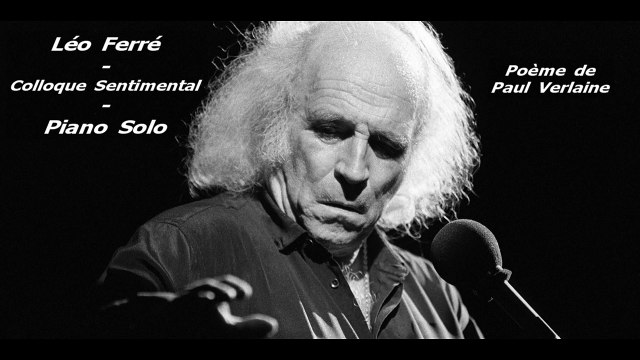 Ferré/Verlaine - Colloque Sentimental - Piano Solo (Adaptation Pascal Mencarelli)