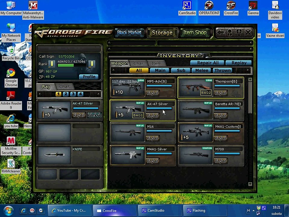 Buy Sell Accounts - Crossfire account trade