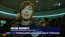 Josepha Giacometti élue de l'opposition à Ajaccio attaquée par le public pour avoir parler corse