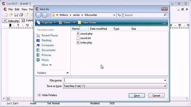 95 - Creating a File Based Unique Hit Counter Part 4_‏
