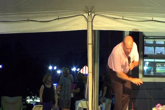 Danny McCorkle talking about the opening of the 68 Comeback Special Elvis Week 2009 video