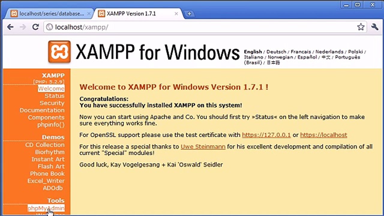 110 - phpMyAdmin Part 1_‏